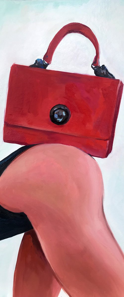 RED BAG by Sasha Robinson