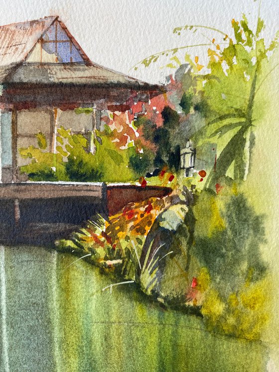 In the Japanese Garden