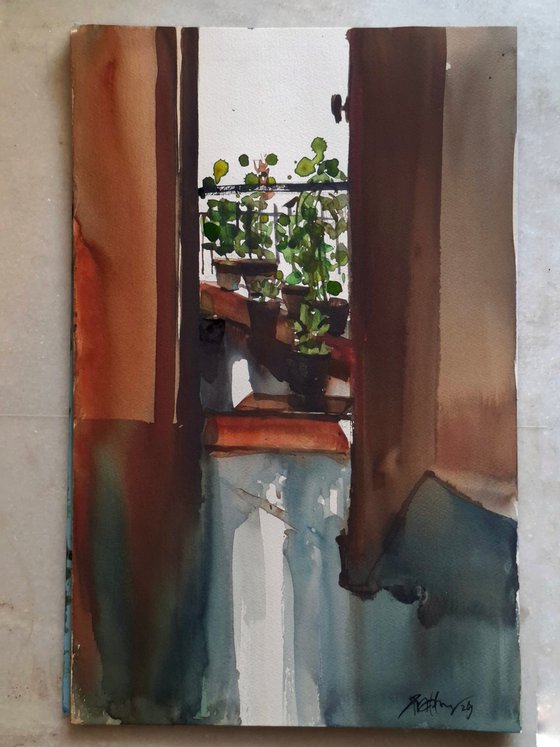 Balcony garden