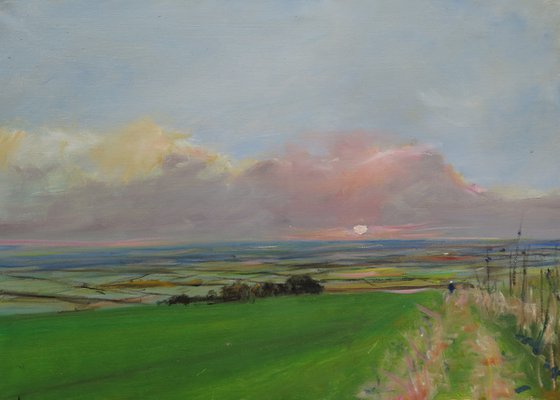 Wolds Sunset