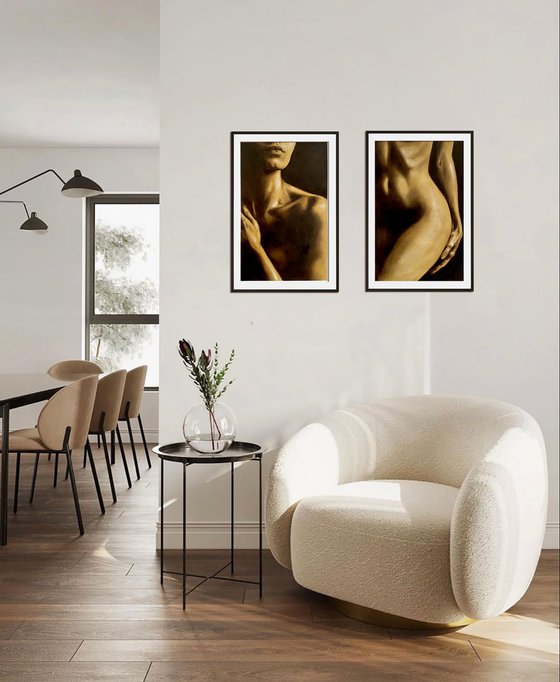 Innocent Lie II - Nude in Warm Dark Tones
