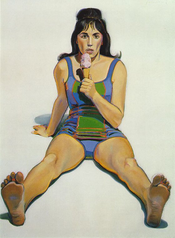 Girl with iPhone.