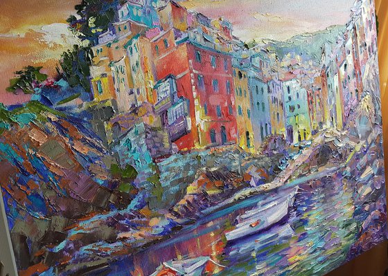 Evening in Riomaggiore