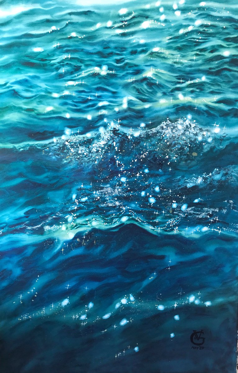 Big Water 4 by Valeria Golovenkina