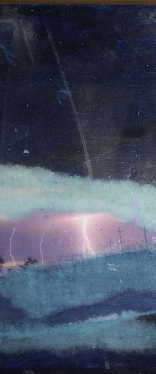 Sensation II - Abstract Miniature by Gesa Reuter