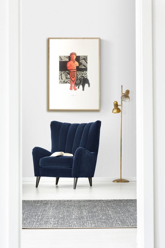 Archaic Period Figurine; Offering