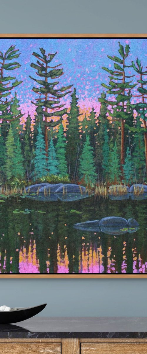 Morning Sun on the Water by Sage Mountain Studio