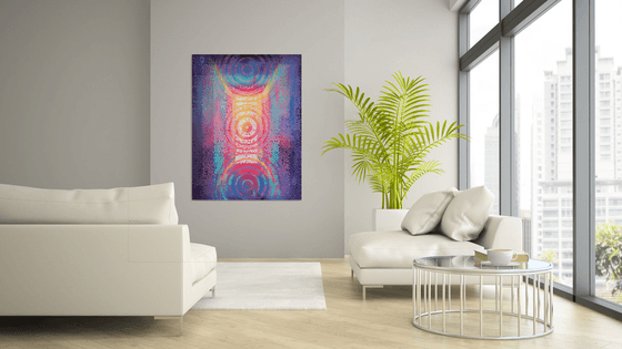 Metapattern: Neon wave #1 XL