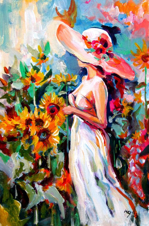 Summer on the flower field II by Kovács Anna Brigitta