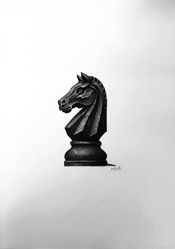 Horse chess piece