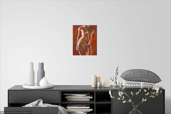 Nude model