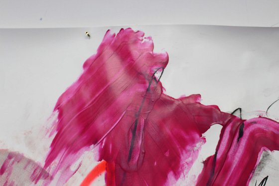 She Paints Outside the Lines No. 1