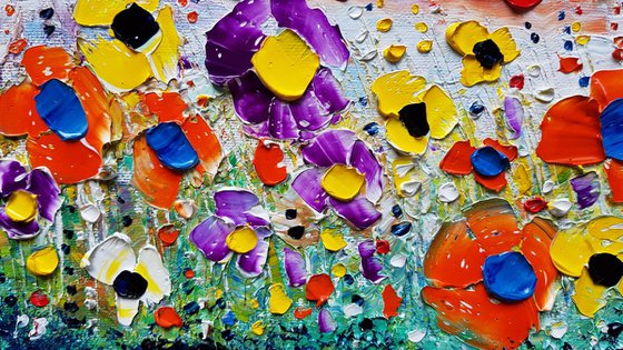 "Abstract Summer" - Flowers in Love