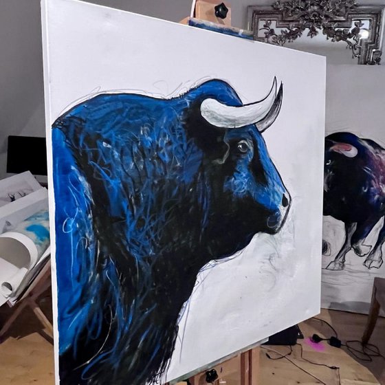 Blue Bull Head 2