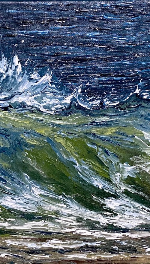 Gripping wave by Olga Kurbanova