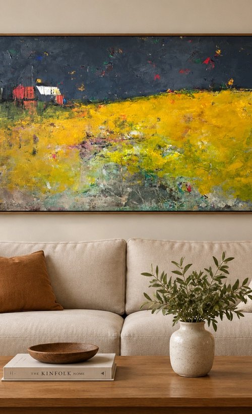 Moon Rush Yellow by Nick Molloy