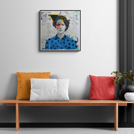 343_Geometric portrait