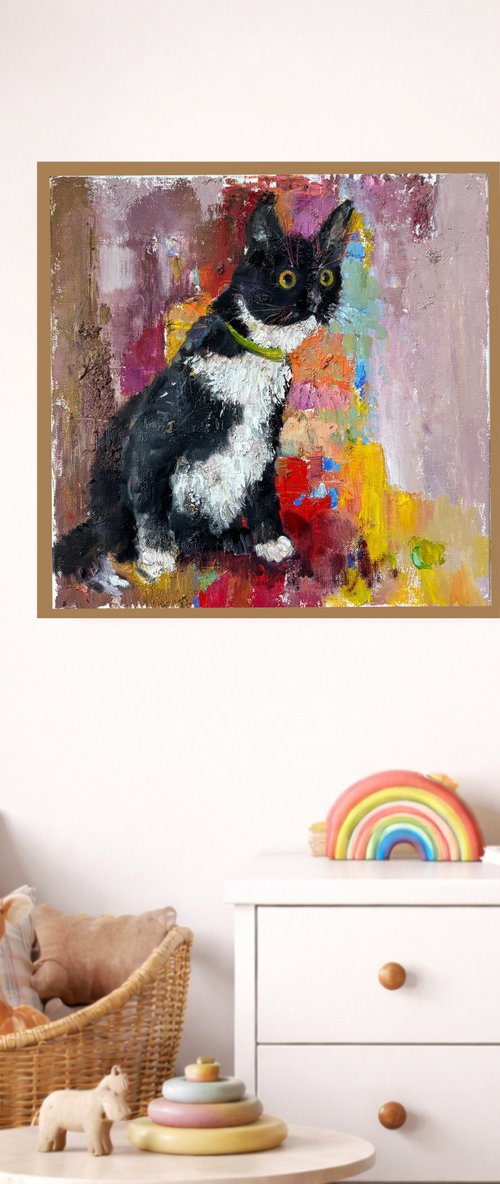 Do you want to play with me? Cat. by Olha Laptieva