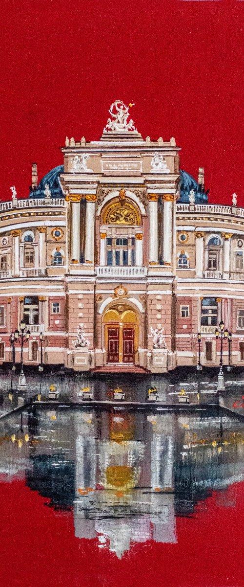 "Theater of Opera and Ballet. Odessa" UKRAINE by Tetiana Tiplova
