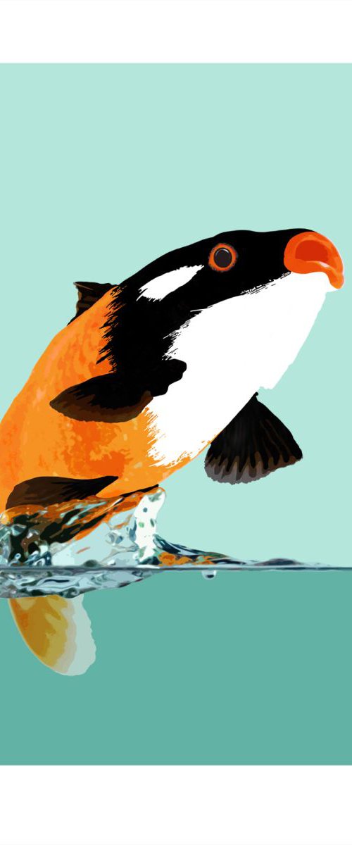 The Goldfish Who Wanted to be a Killer Whale by Carl Moore