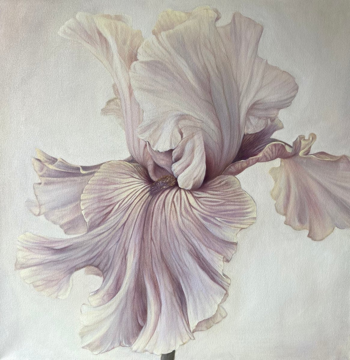 Oil painting on canvas 80/80 “Silk and wind” Oil painting by Alexandra ...