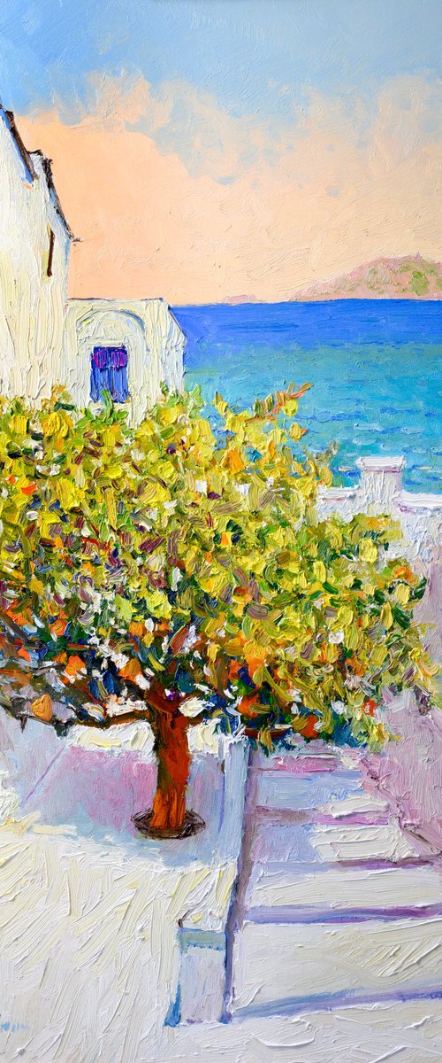 Lemon Tree, Greek Islands by Suren Nersisyan