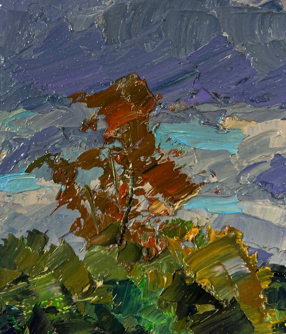 A Moment before the First Drop of Rain