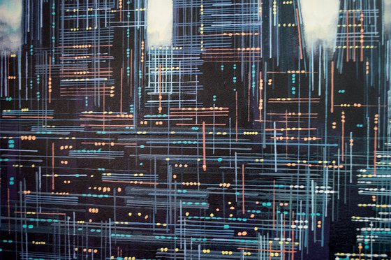 London Skyline Night