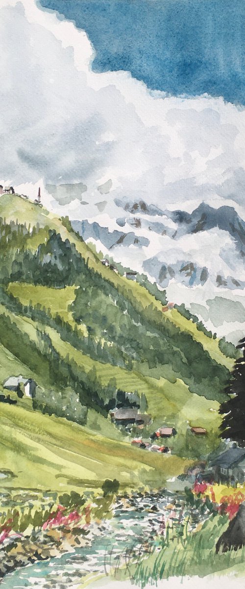 St Quirin, Sellrain Valley, Tyrol by Morag Paul