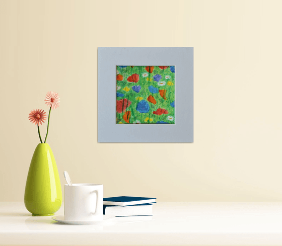 Meadow Flowers 4 - Watercolour, small gift idea