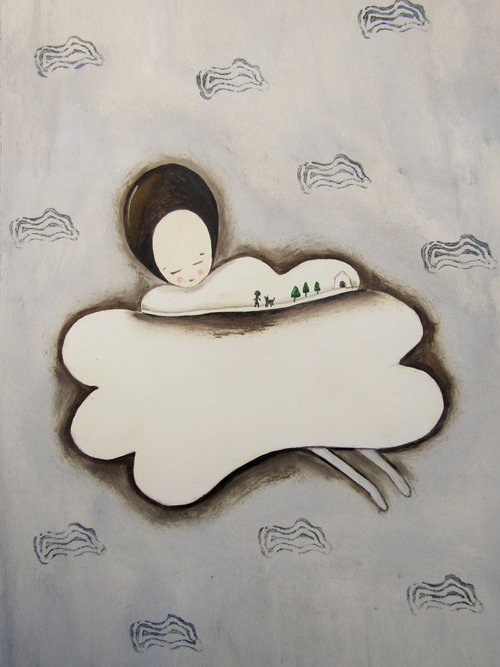Like a cloud by Silvia Beneforti