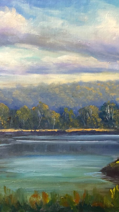 A winter morning at Yarramundi by Christopher Vidal