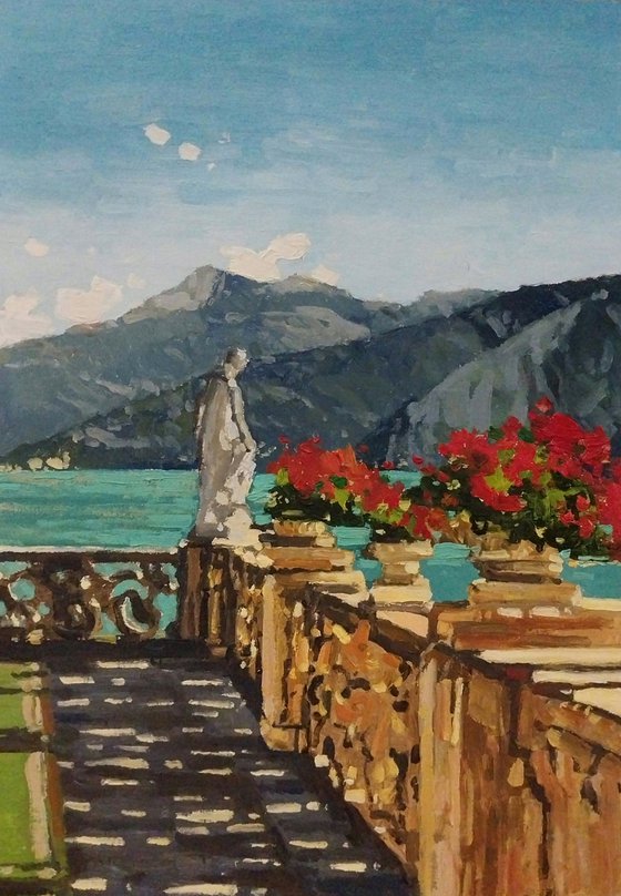 on Lake Como