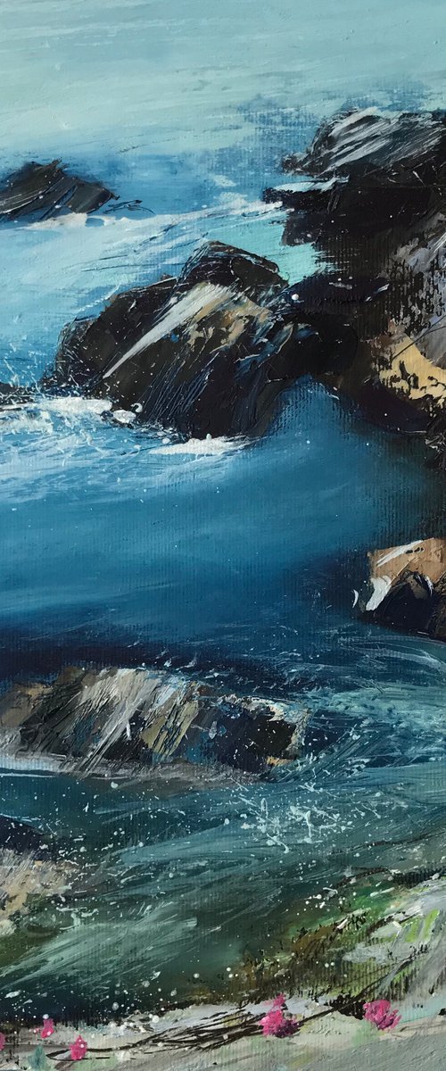 Blue Seas at Last by Belinda Reynell