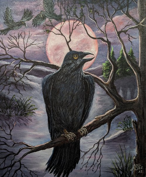 The Ravens and the Blood Moon by Anne-Marie Ellis