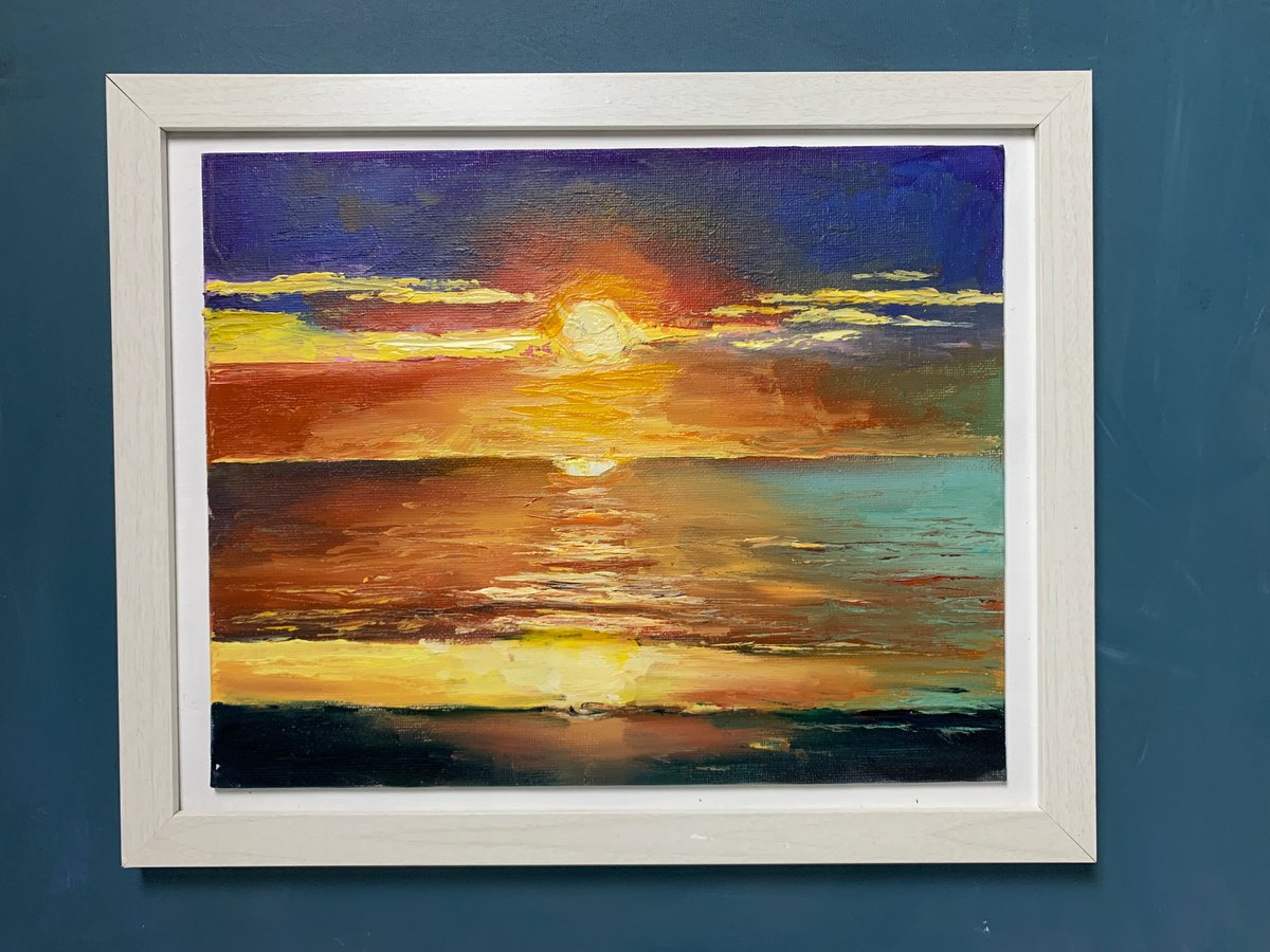 Abstract Landscape. By Vita Schagen, 15 X 12, Artwork For Sale On Artfinder
