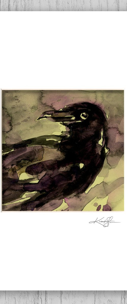 Crow Sketch 3 by Kathy Morton Stanion