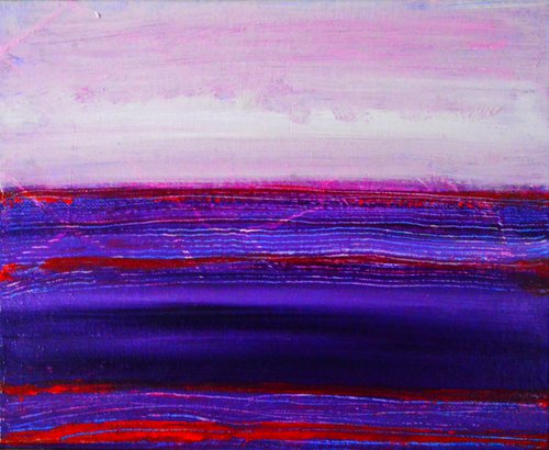 Horizon in purple by Cristian Valentich