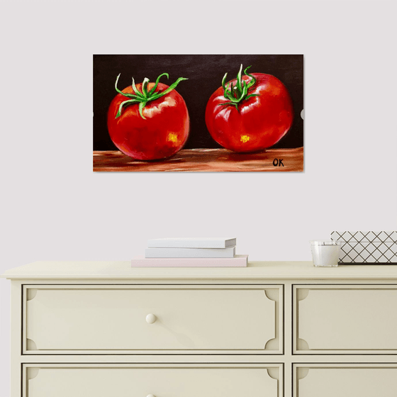 Still life with Tomatoes