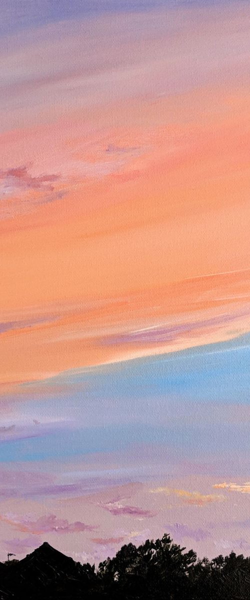 Urban sunset by Jo Earl