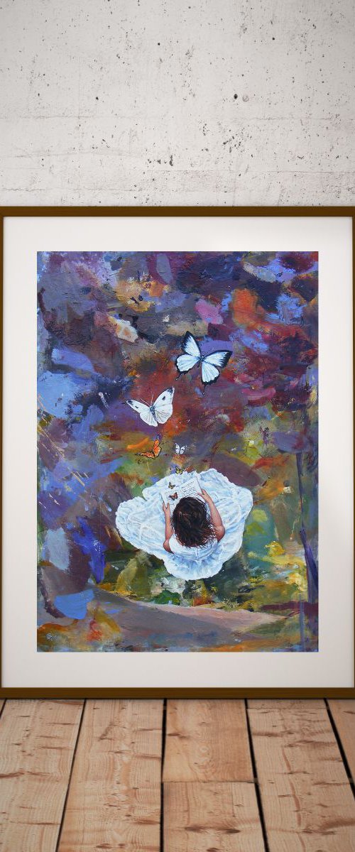 "Her Butterfly Diary"...SPECIAL PRICE!!! by Ivan  Grozdanovski