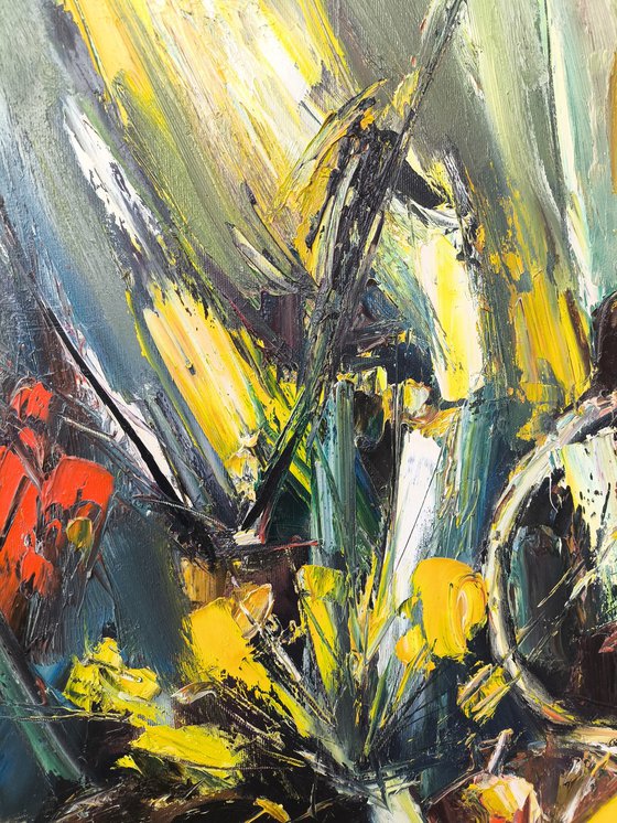 Still Life in Yellow and Grey