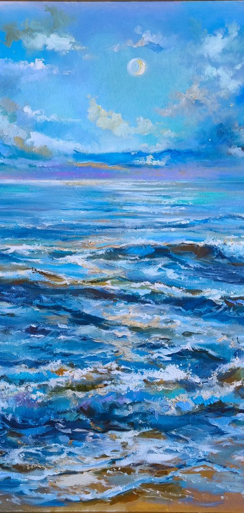 Twilight Sea by Annet Loginova