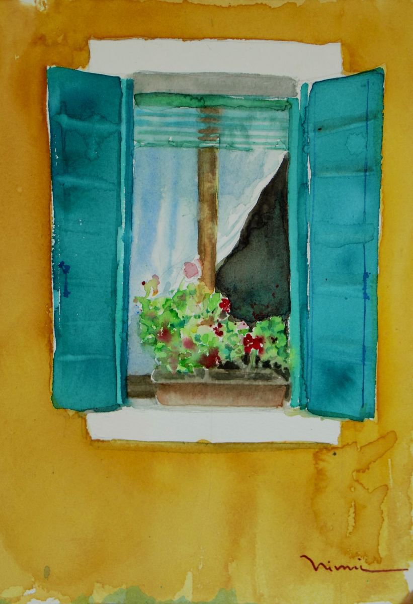 Burano II by Ninni watercolors