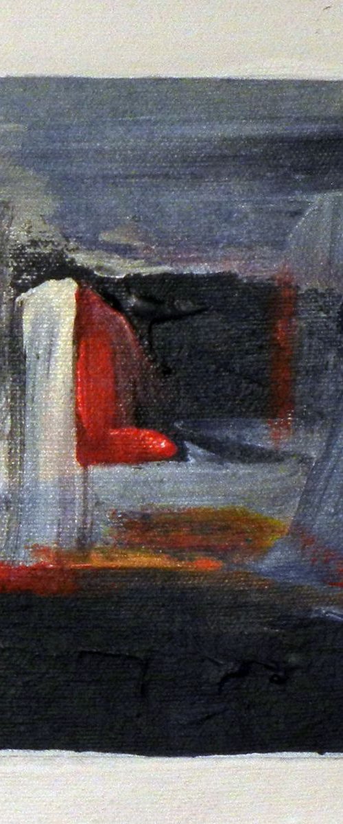 Daily Painting Abstract Study - A019 10x10 by BenWill