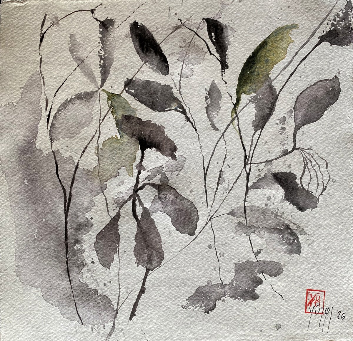Organic Watercolour , Stare D