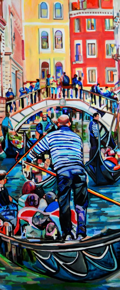 Venice  / 90.8 X 70 cm by Alexandra Djokic