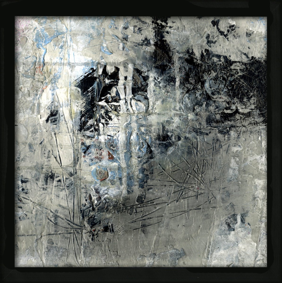 Abstract Painting By Kathy Morton Stanion, 13 X 13", Magical Journey 8, Original Artwork