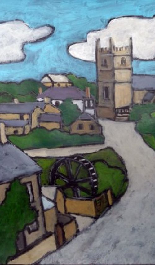 Zennor Village. by Tim Treagust