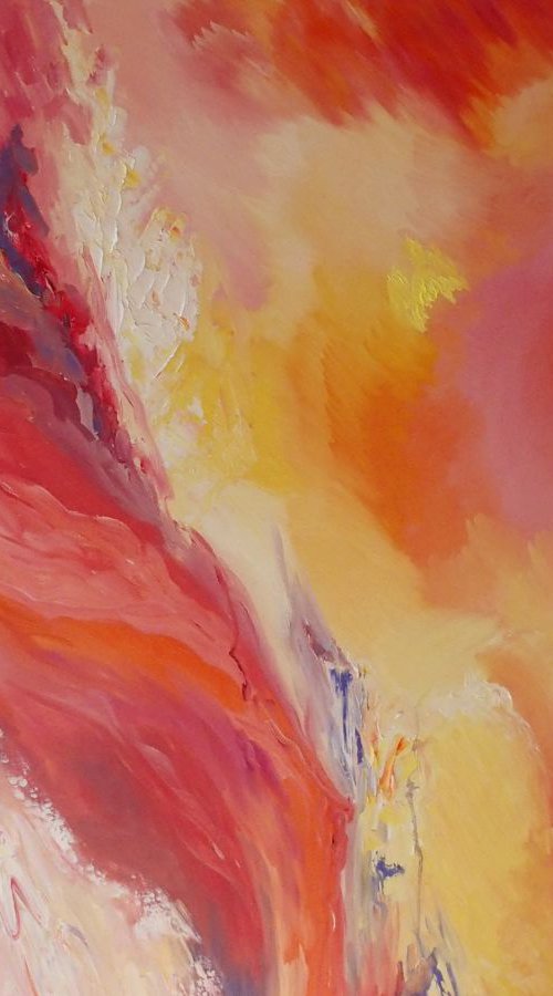 Scarlet Skies by Lesley Blackburn